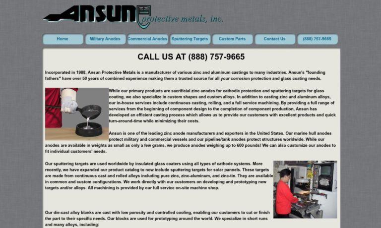 Ansun Protective Metals, Inc.