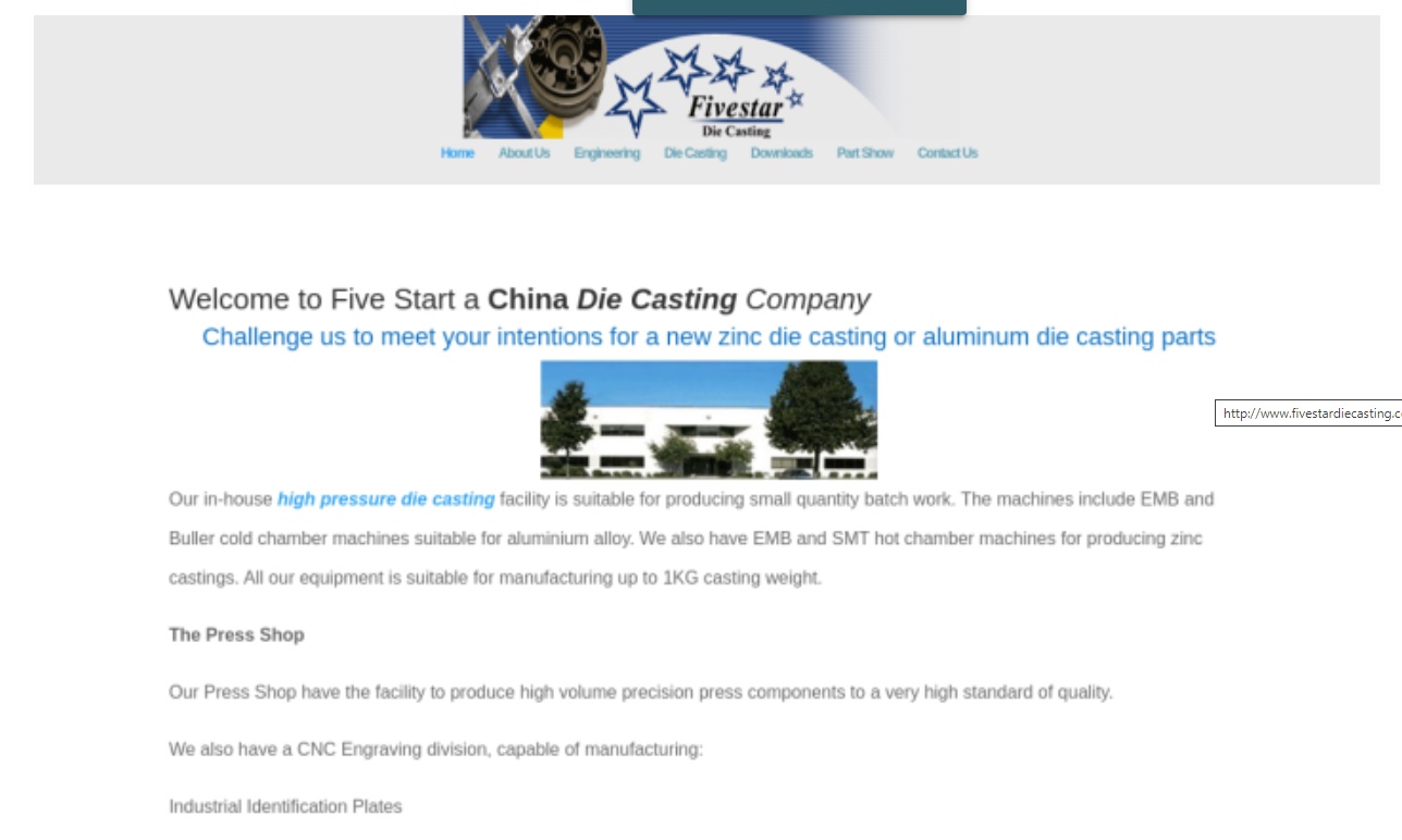 Fivestar Die Casting